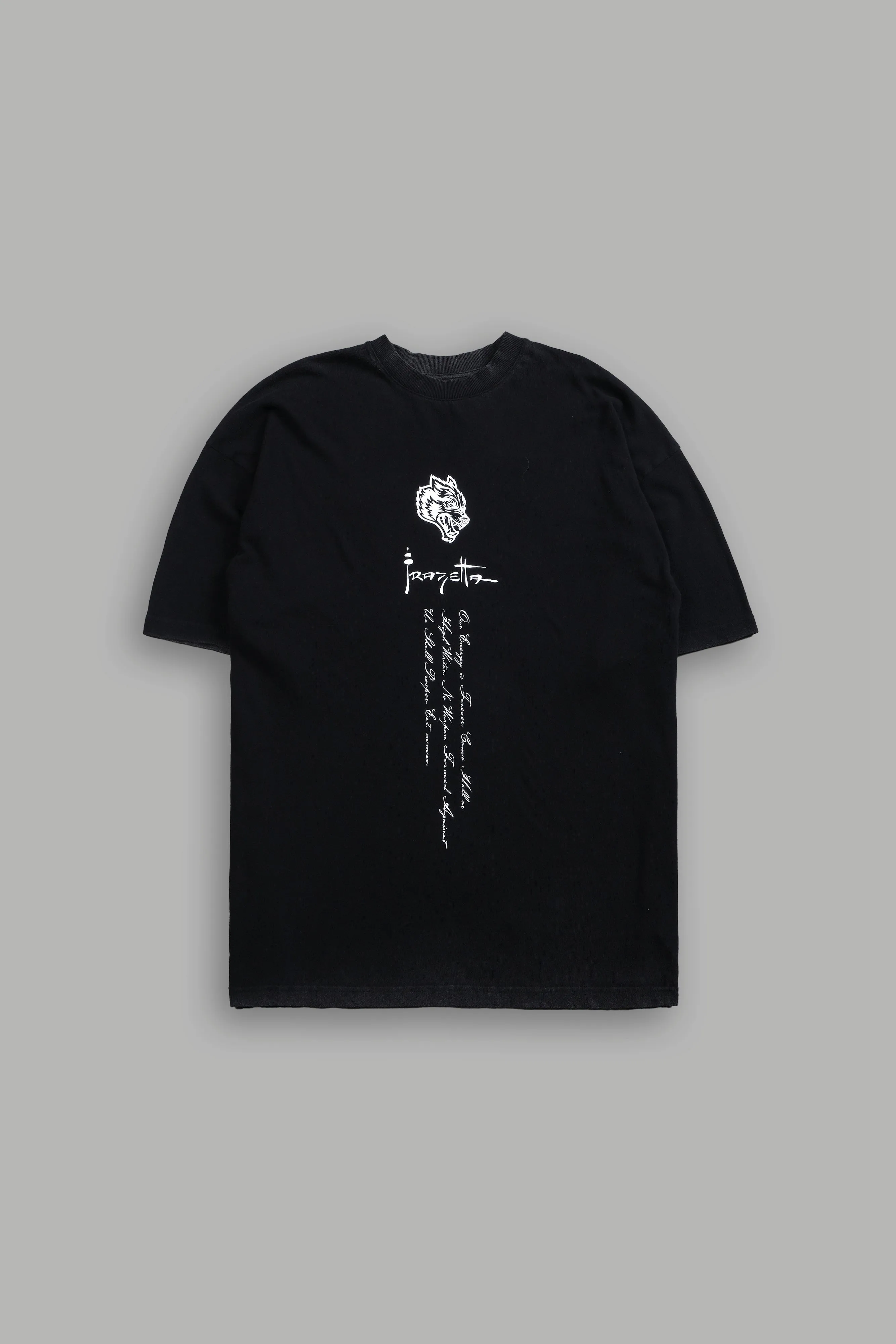 A Warriors Heaven "Premium" Oversized Tee in Black