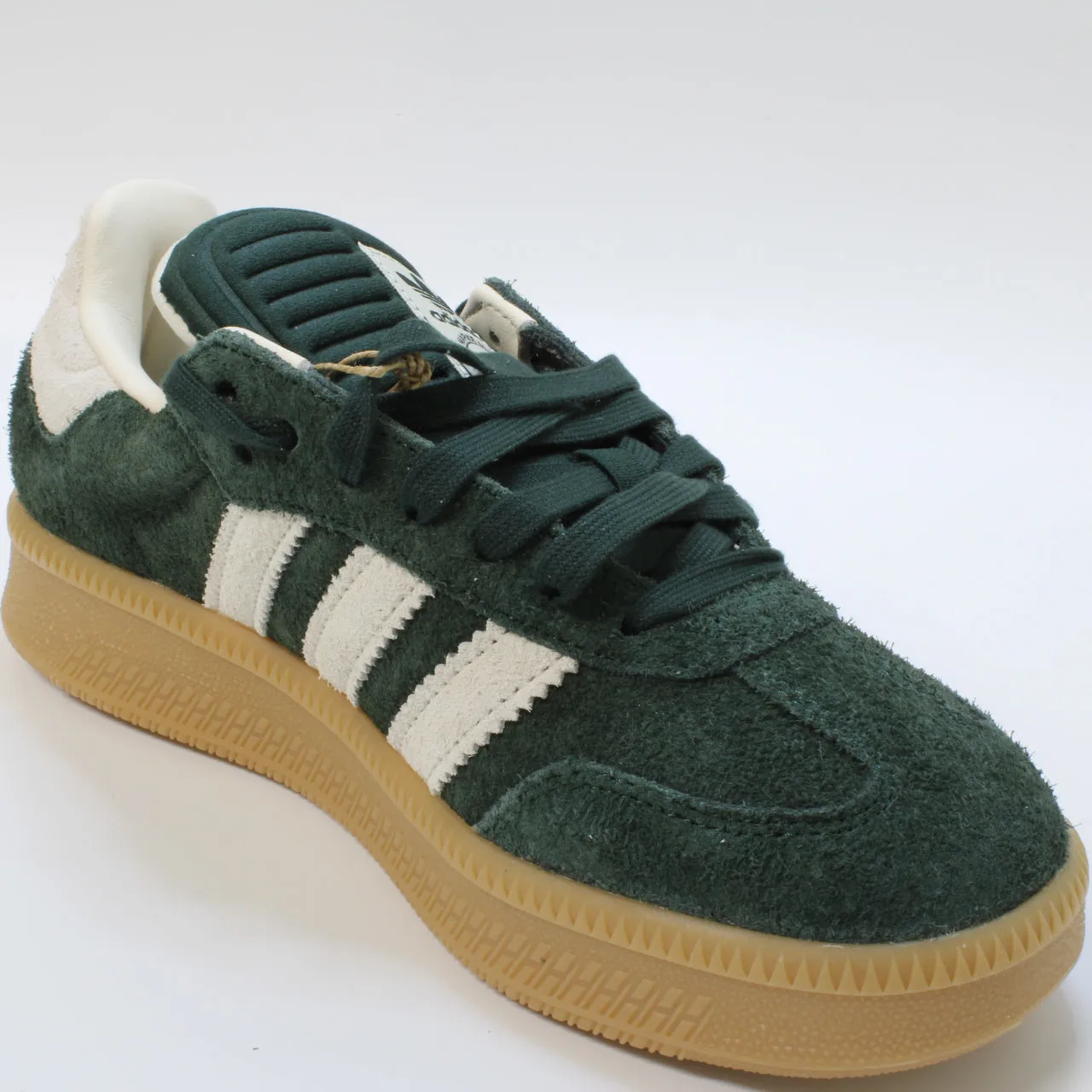 adidas Samba Xlg Trainers Shadow Green Chalk White Gum Uk Size 6.5