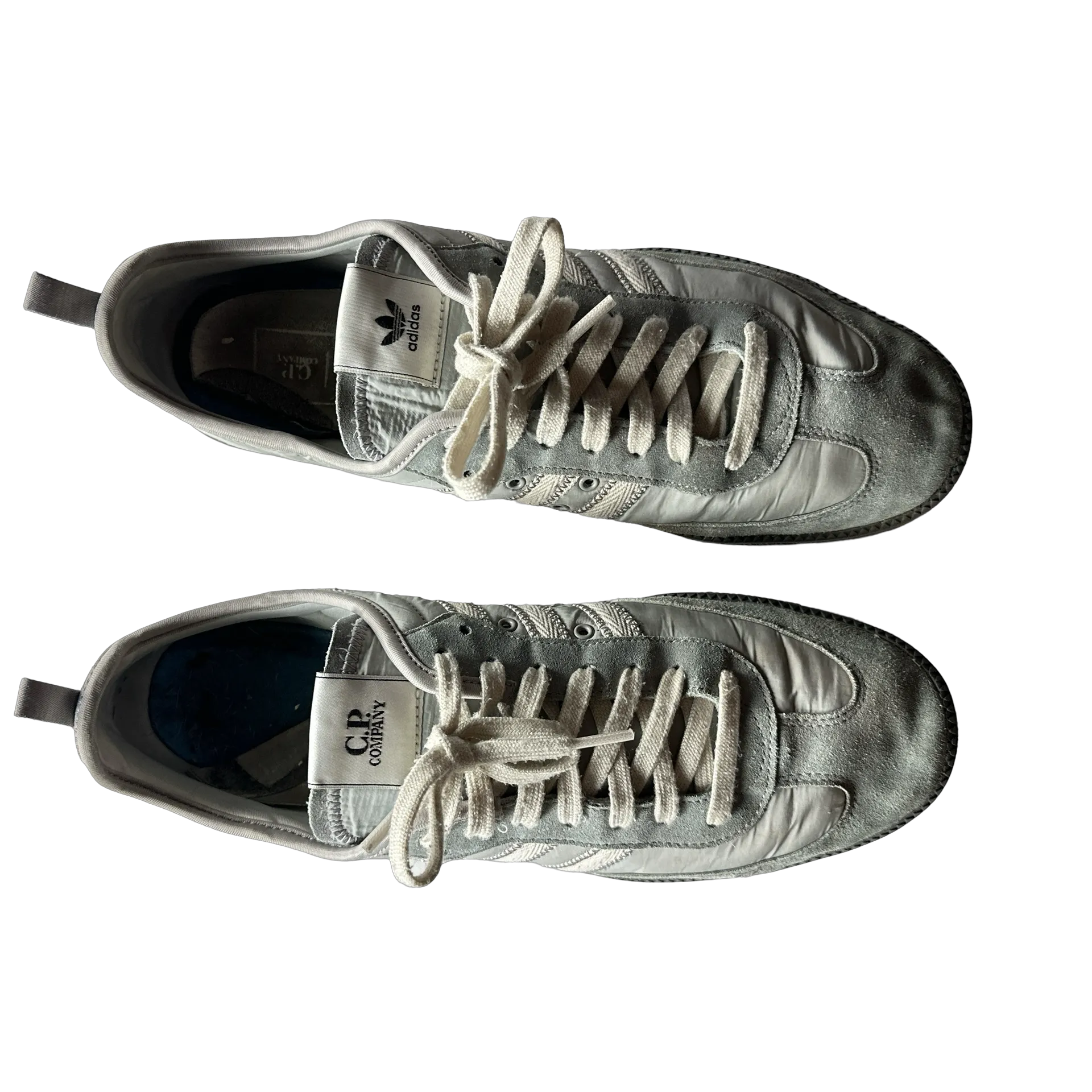 Adidas x CP Company Samba Grey Trainers - UK 11