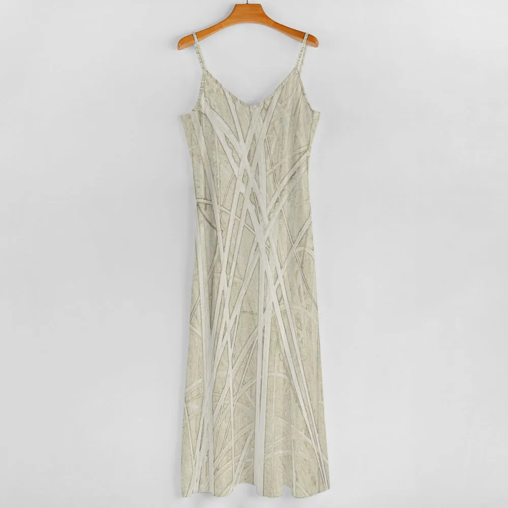 Alabaster Akaroa Sling Ankle Long Dress