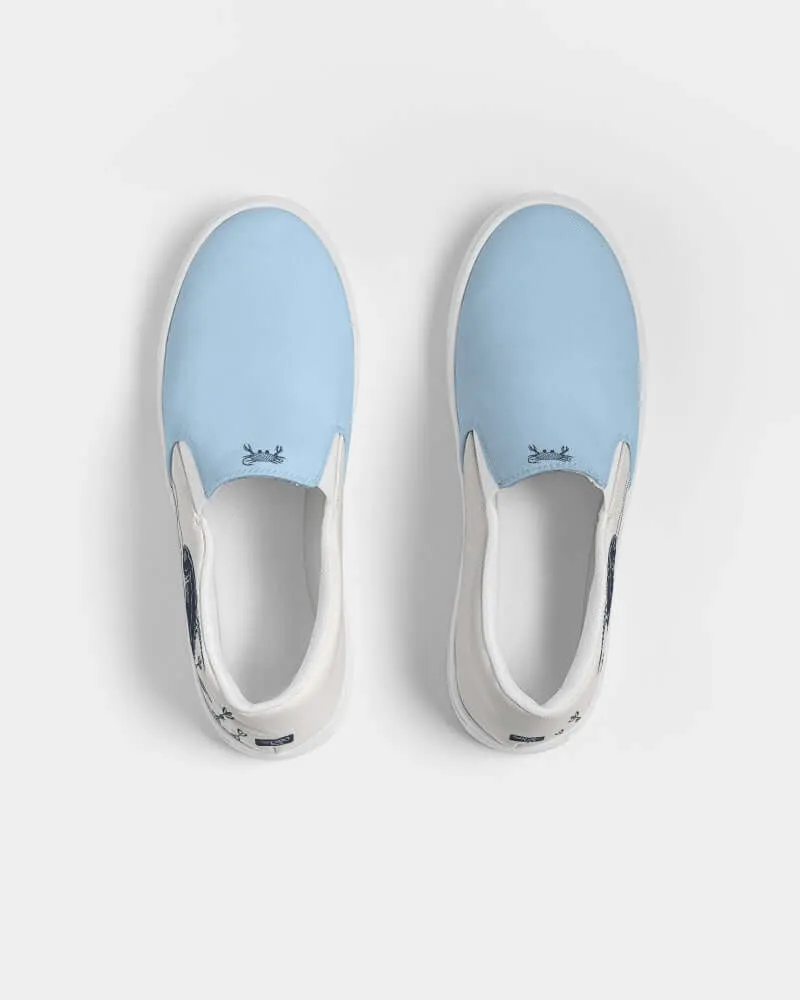 (ARTIST ORIGINAL) Mens Kettafly Lowrider Permit Slip-On Canvas Shoe