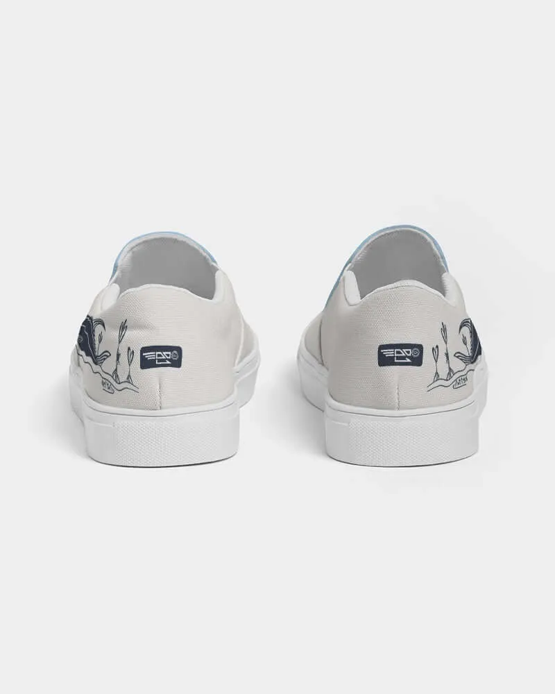 (ARTIST ORIGINAL) Mens Kettafly Lowrider Permit Slip-On Canvas Shoe