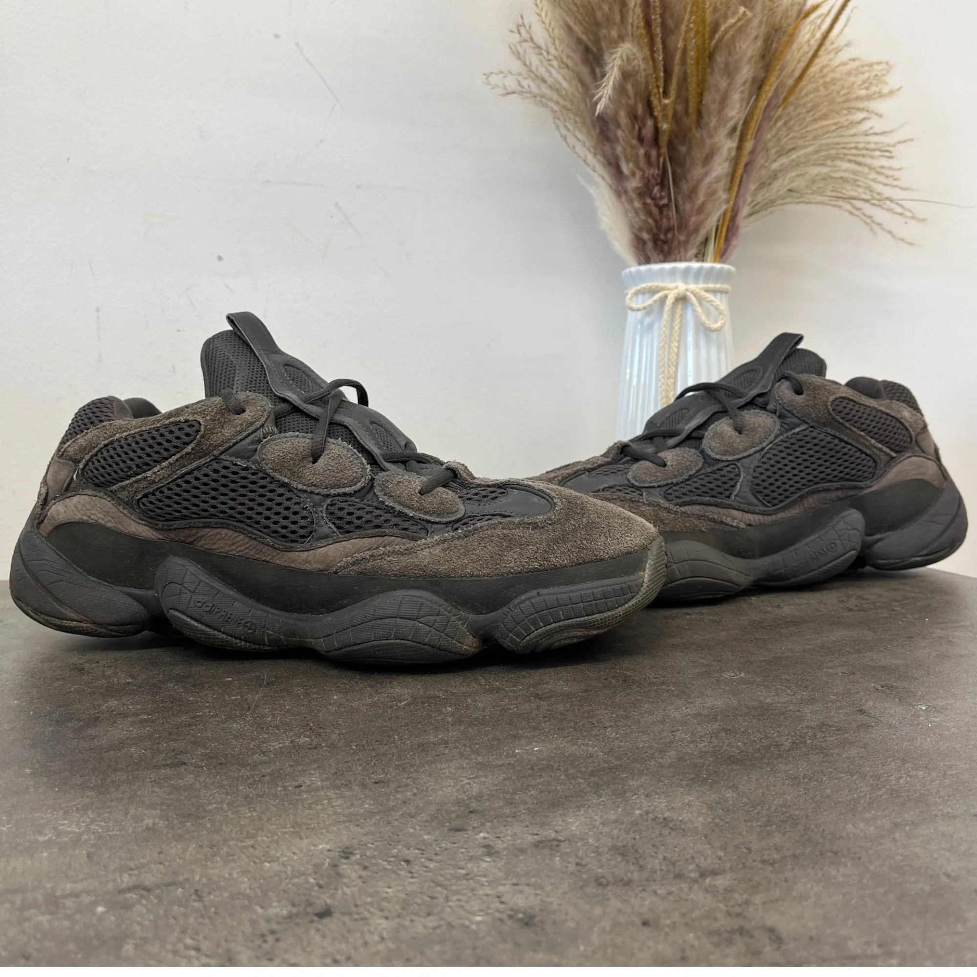 Men's 500 Low Trainers Grey Size EU 45 / UK 11