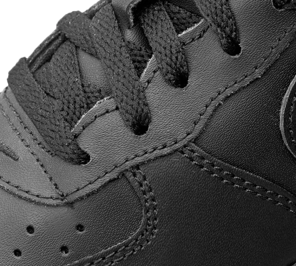 Nike Air Force 1 (GS) Triple Black UK 3-5.5