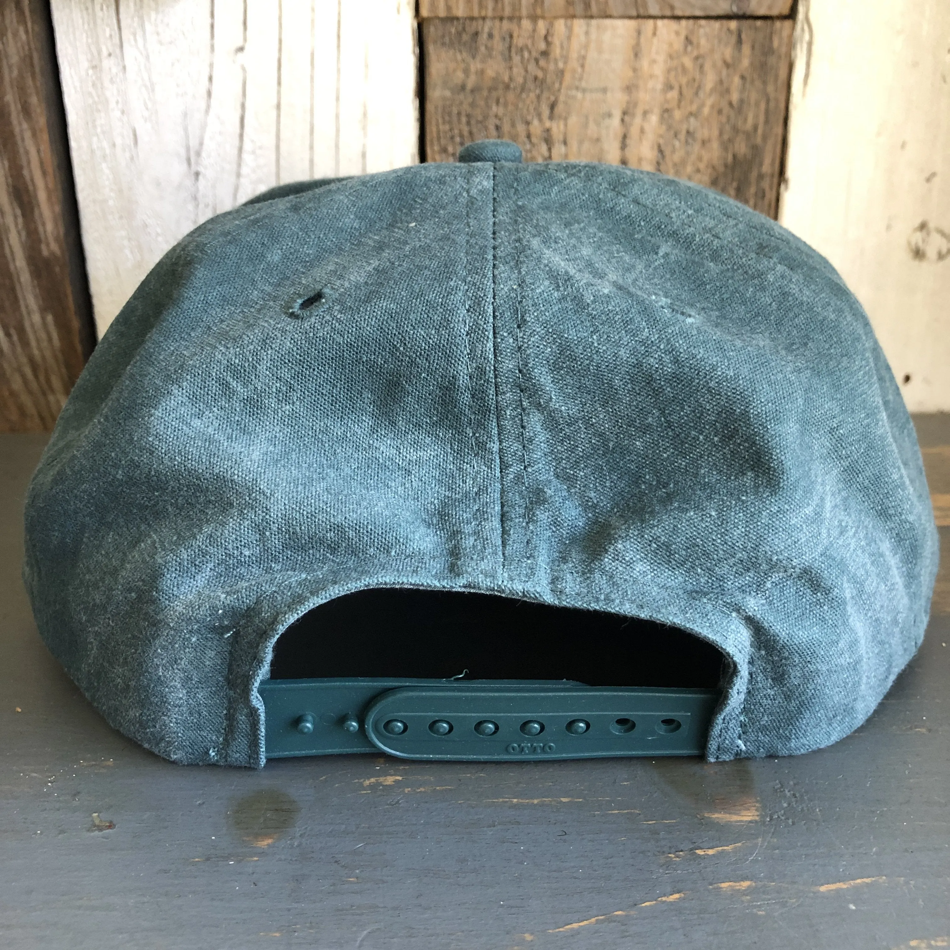 SOUTH BAY SURF (Multi Colored Patch) - 6 Panel Mid Profile Baseball Cap - Dark Green