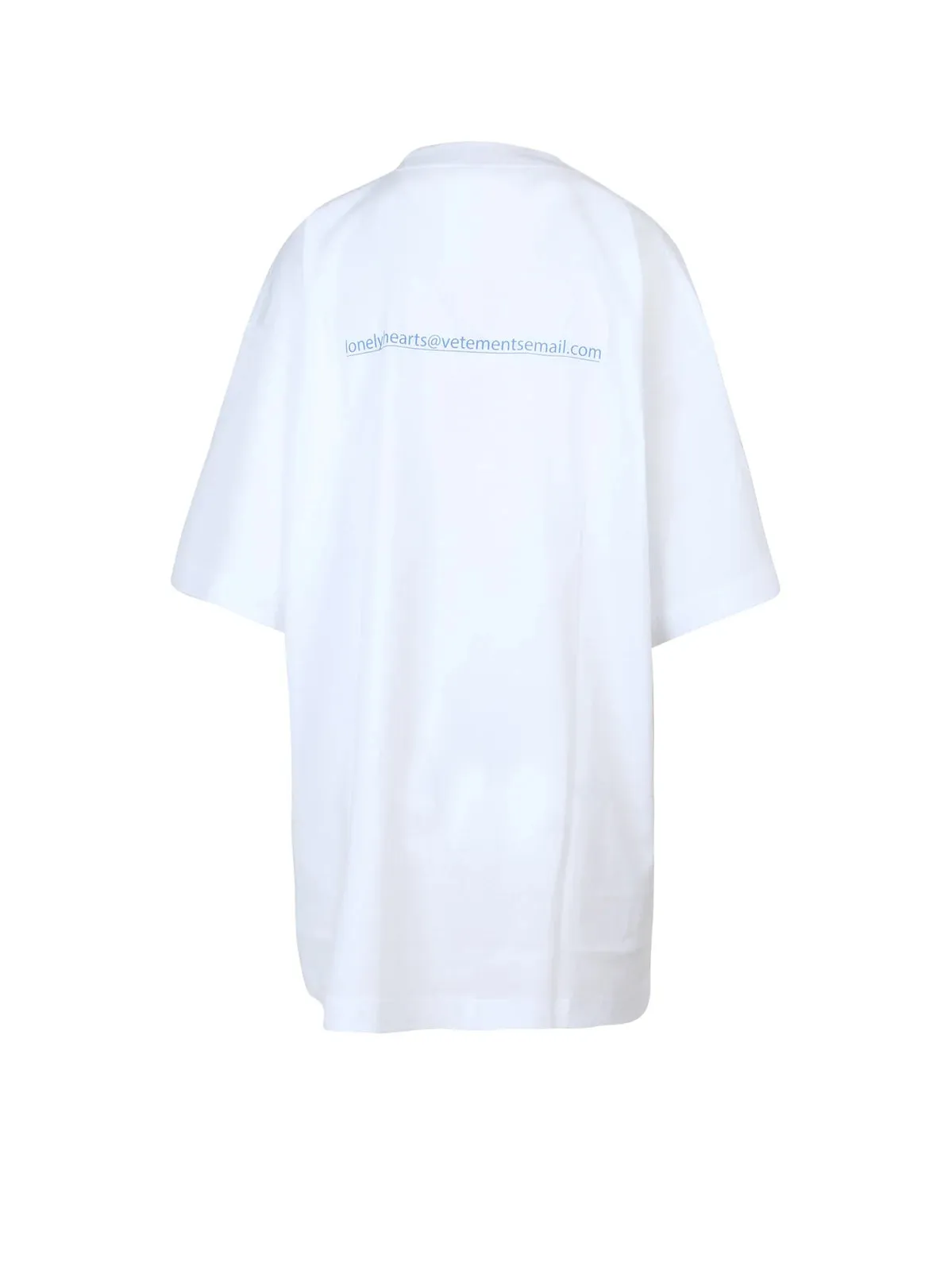 Vetements Single And Ready To Mingle T-Shirt White