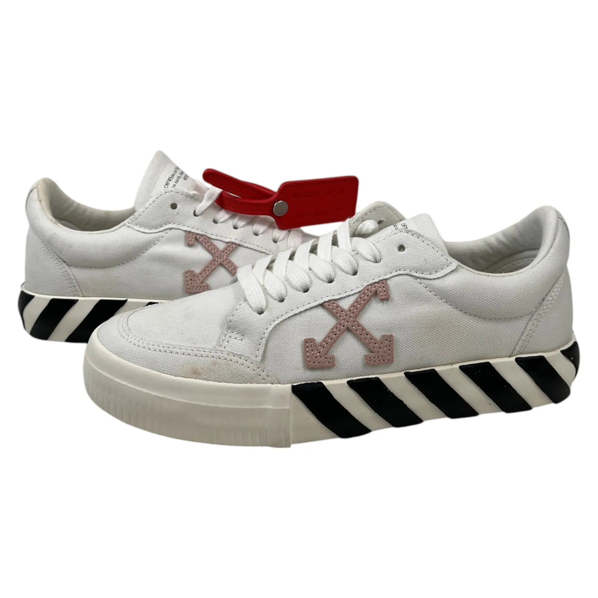 Women's Vulcanized Low Trainers White Size EU 38 / UK 5
