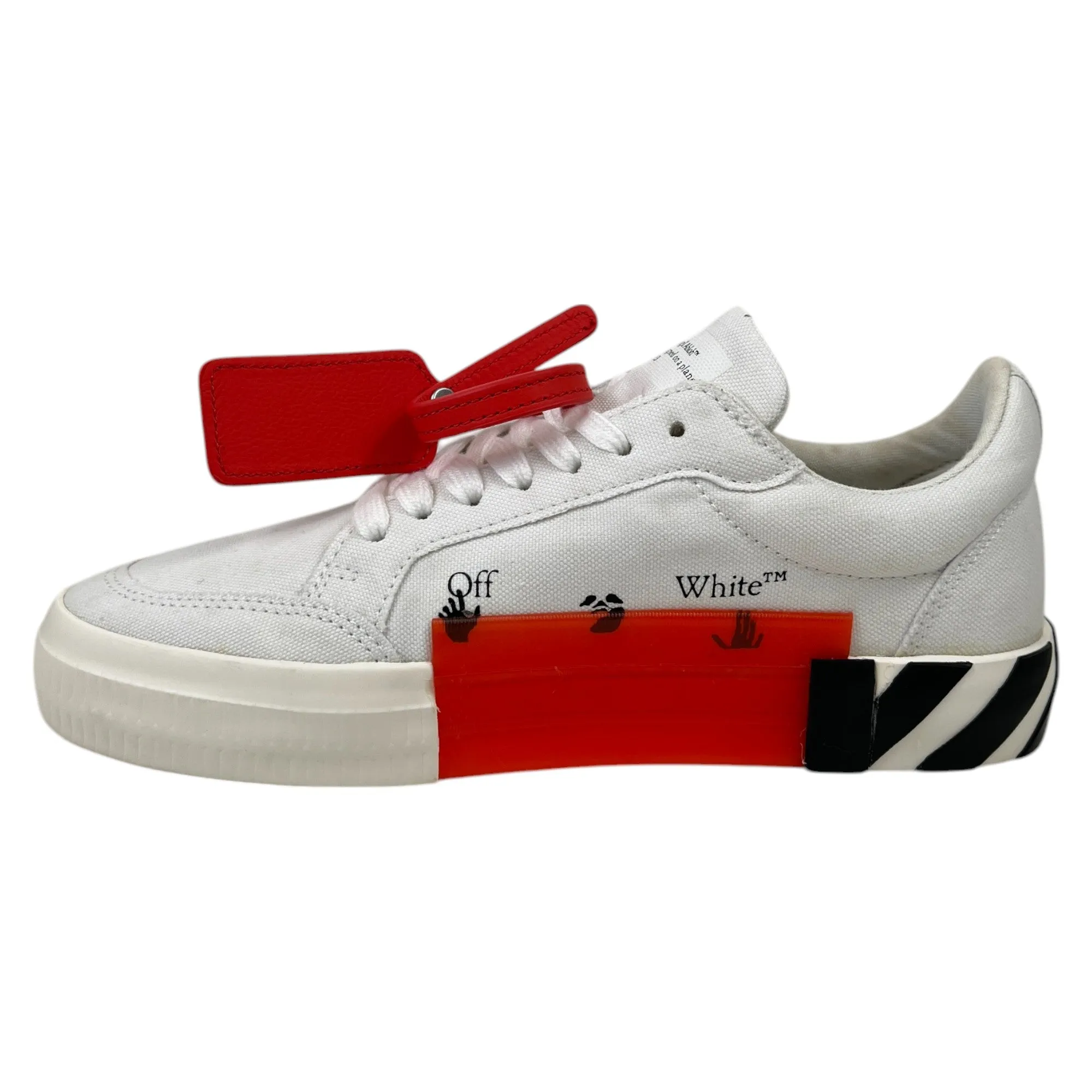 Women's Vulcanized Low Trainers White Size EU 38 / UK 5
