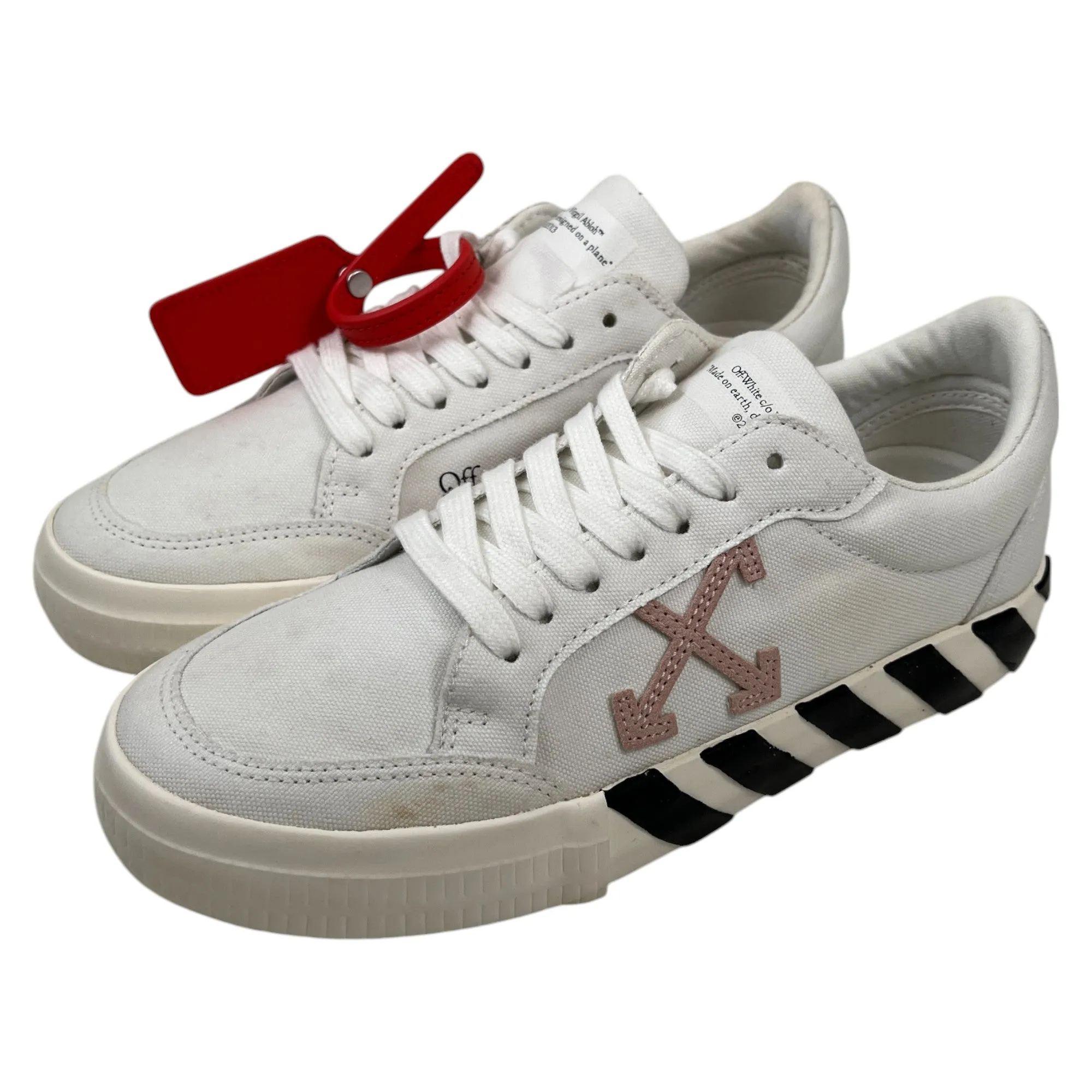 Women's Vulcanized Low Trainers White Size EU 38 / UK 5