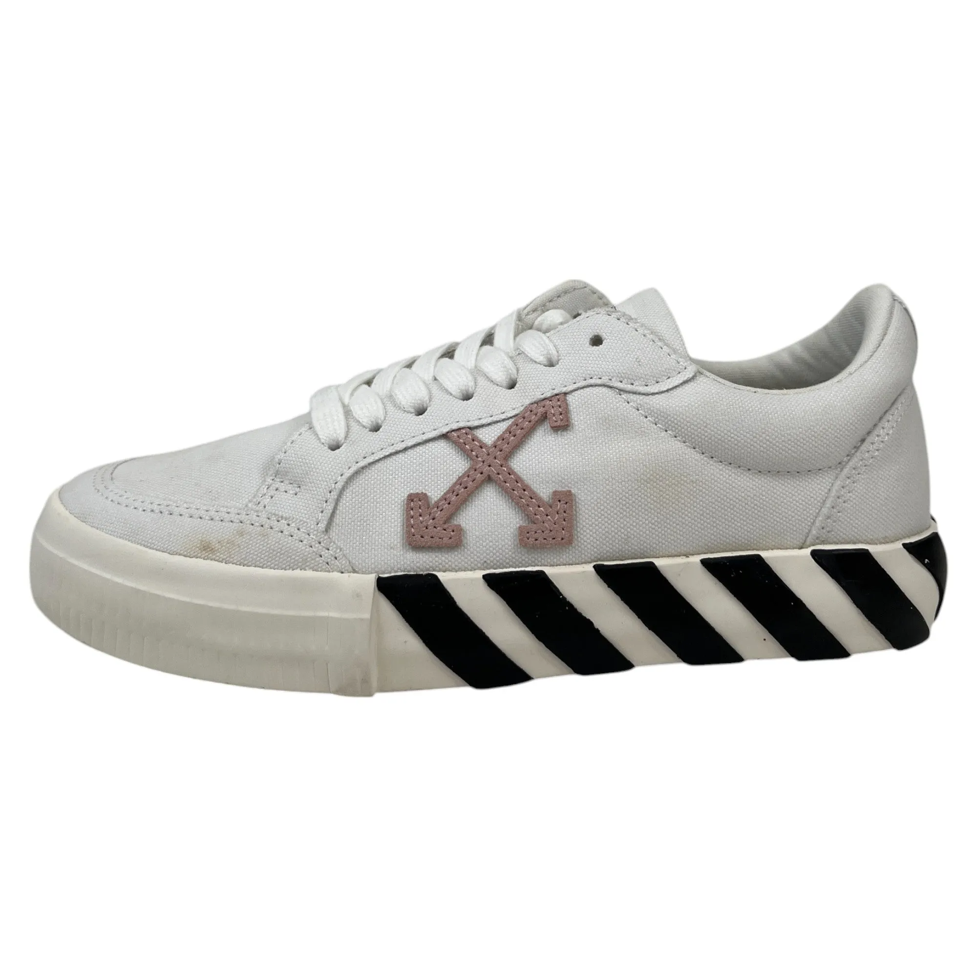 Women's Vulcanized Low Trainers White Size EU 38 / UK 5