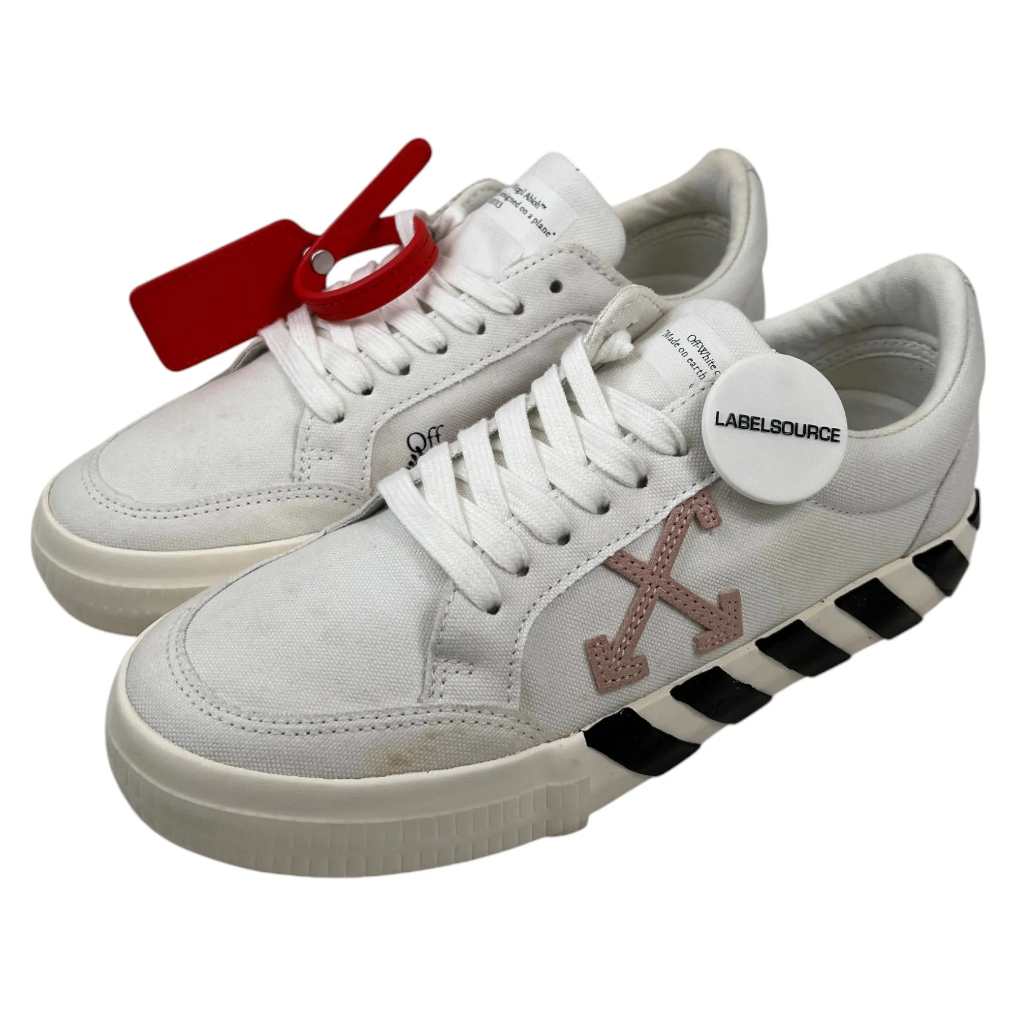 Women's Vulcanized Low Trainers White Size EU 38 / UK 5