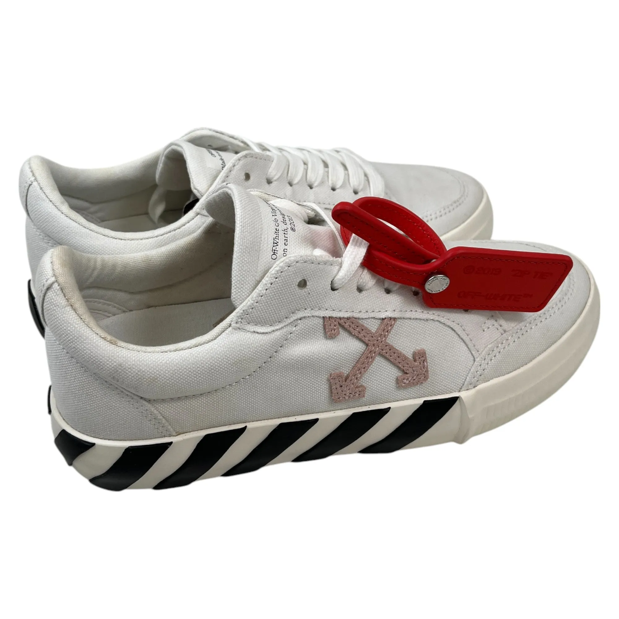 Women's Vulcanized Low Trainers White Size EU 38 / UK 5